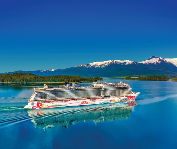 Nave da crociera in Alaska