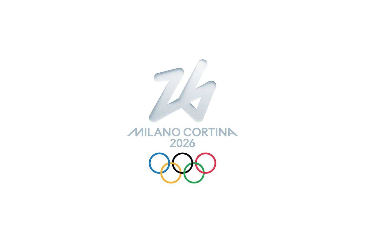 Logo delle olimpiadi Milano-Cortina 2026